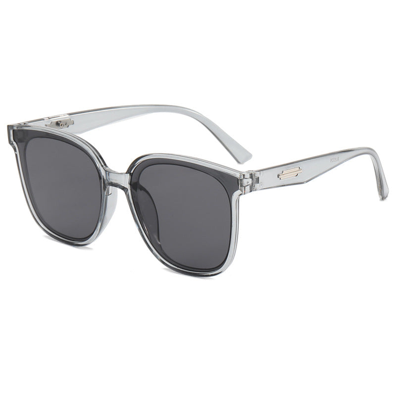Damen modische oversized Sonnenbrille mit kombiniertem Rahmen Karnz