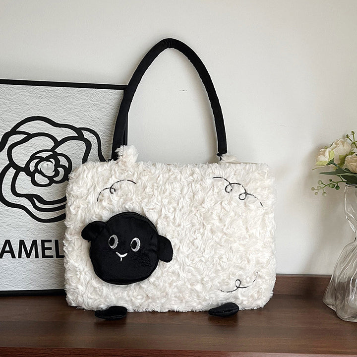 Süße Plüschhandtasche Karnz
