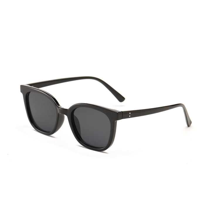 Damen modische Sonnenbrille mit modernem Kunststoffrahmen Karnz