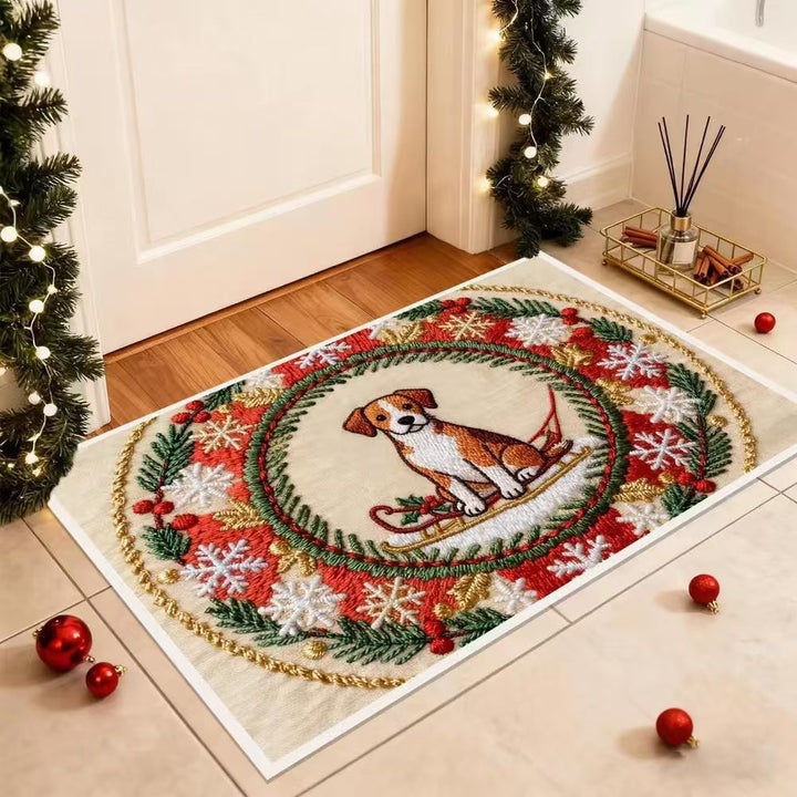 Dekorativer Weihnachts Fußmatte