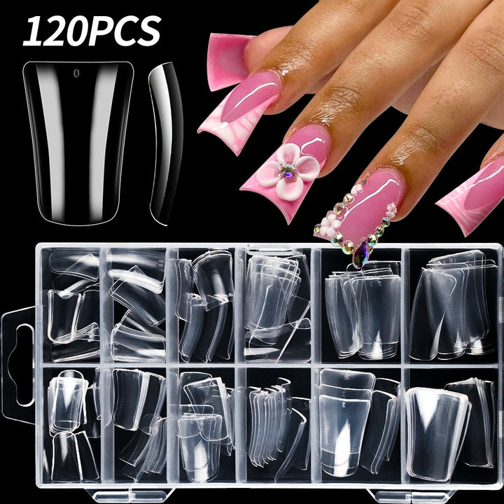 Premium Clear Nail Tip Set Karnz