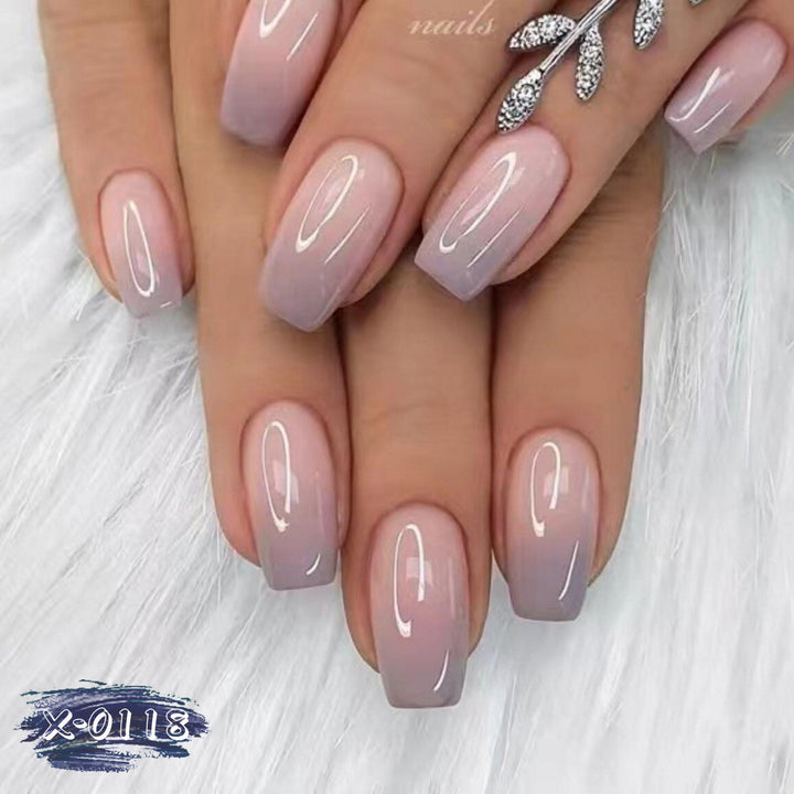 Elegante Ombre-Gel-Nailart