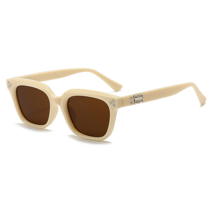 Oversized Retro Quadratische Sonnenbrillen