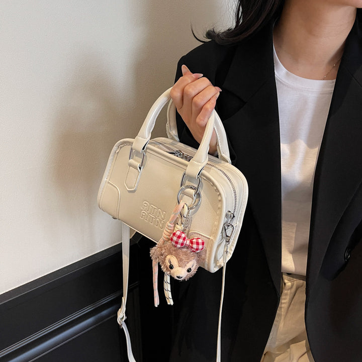 Stylishe Strukturierte Handtasche Karnz