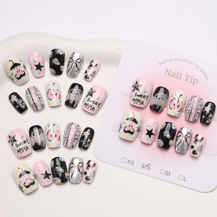 Artistic Press-On Nail Tips Set Karnz
