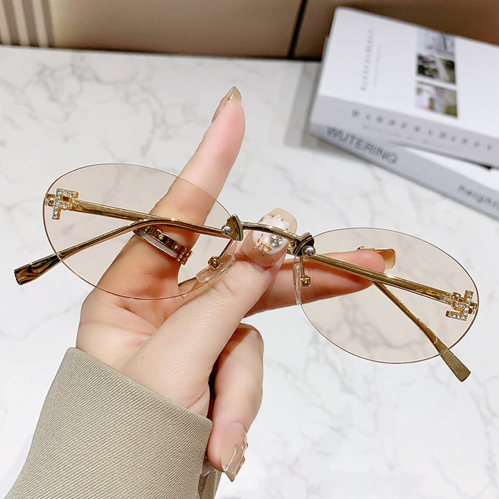Damen Modische Sonnenbrille mit innovativem Design und komfortablem Rahmen Karnz