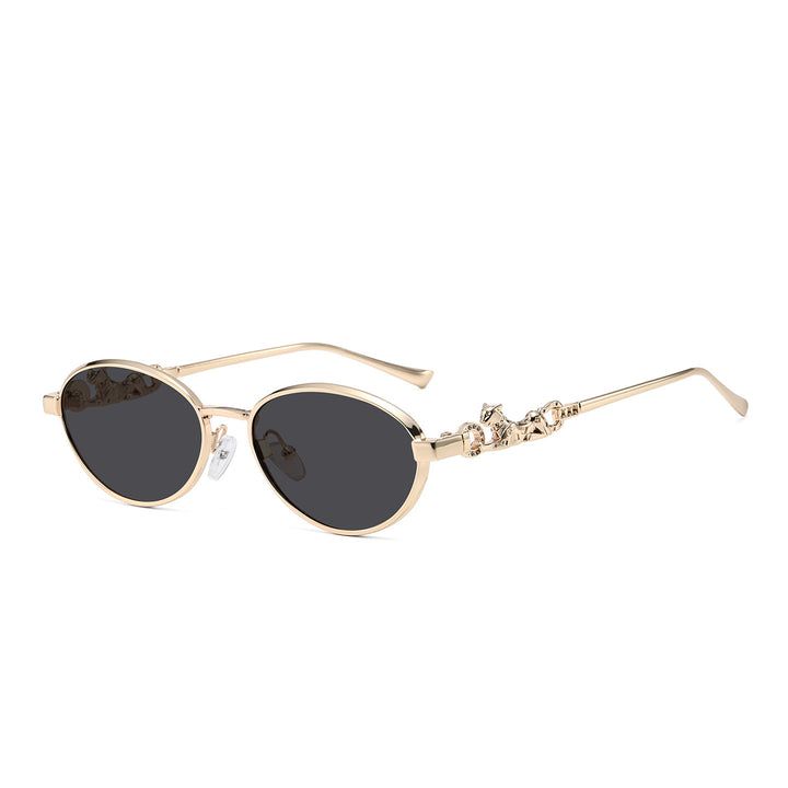 Dekorative ovale Rahmen-Sonnenbrille Karnz