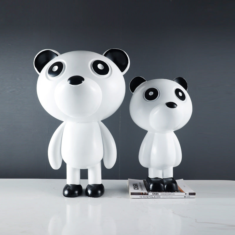 Dekorative Panda-Figurine