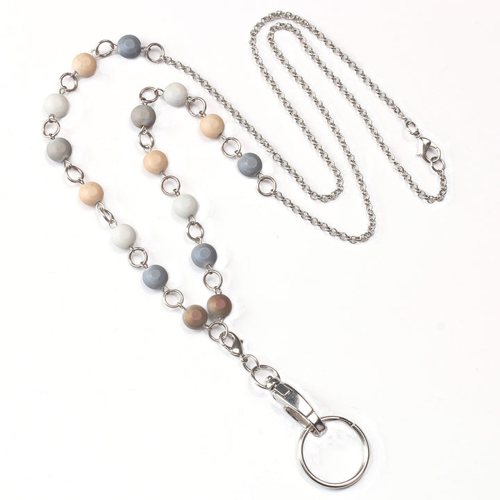 Perlen Schlüsselanhänger Lanyard Halter Karnz