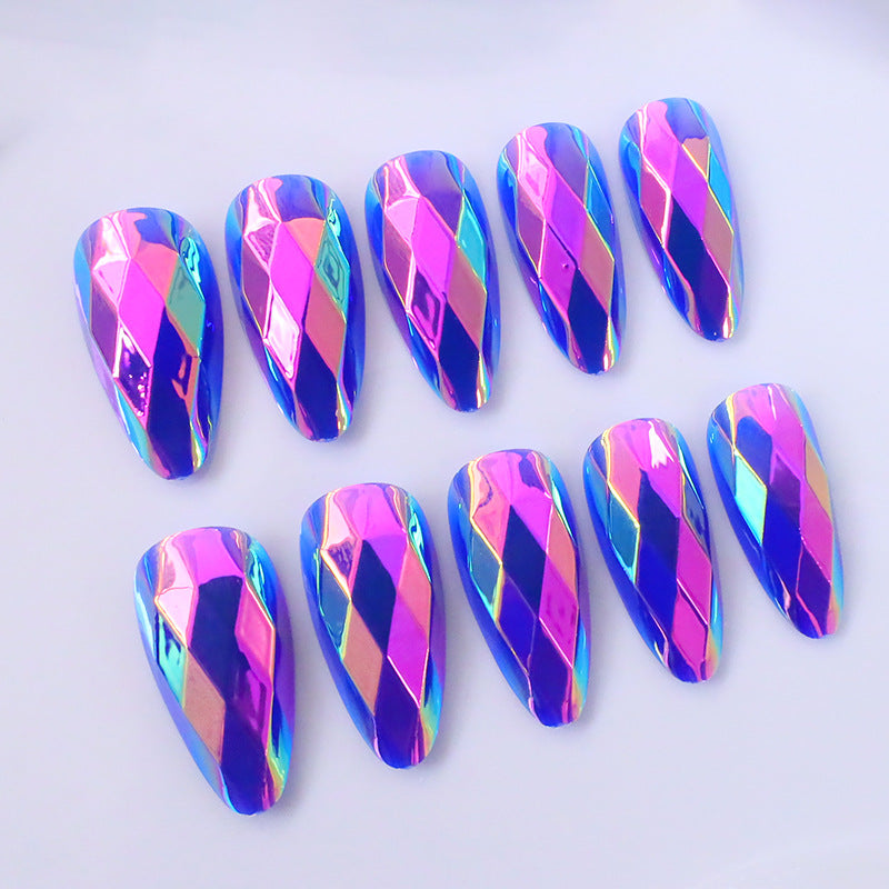 Dekorative Acryl Stiletto Nagelspitzen Karnz