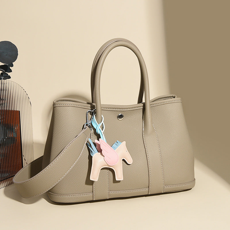 Stylische Texturierte Tote Bag Karnz