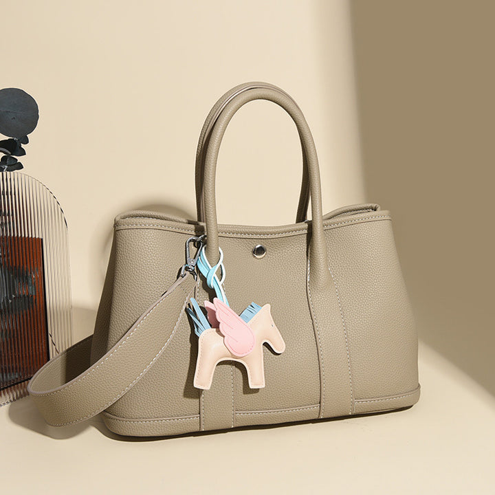 Stylische Texturierte Tote Bag Karnz