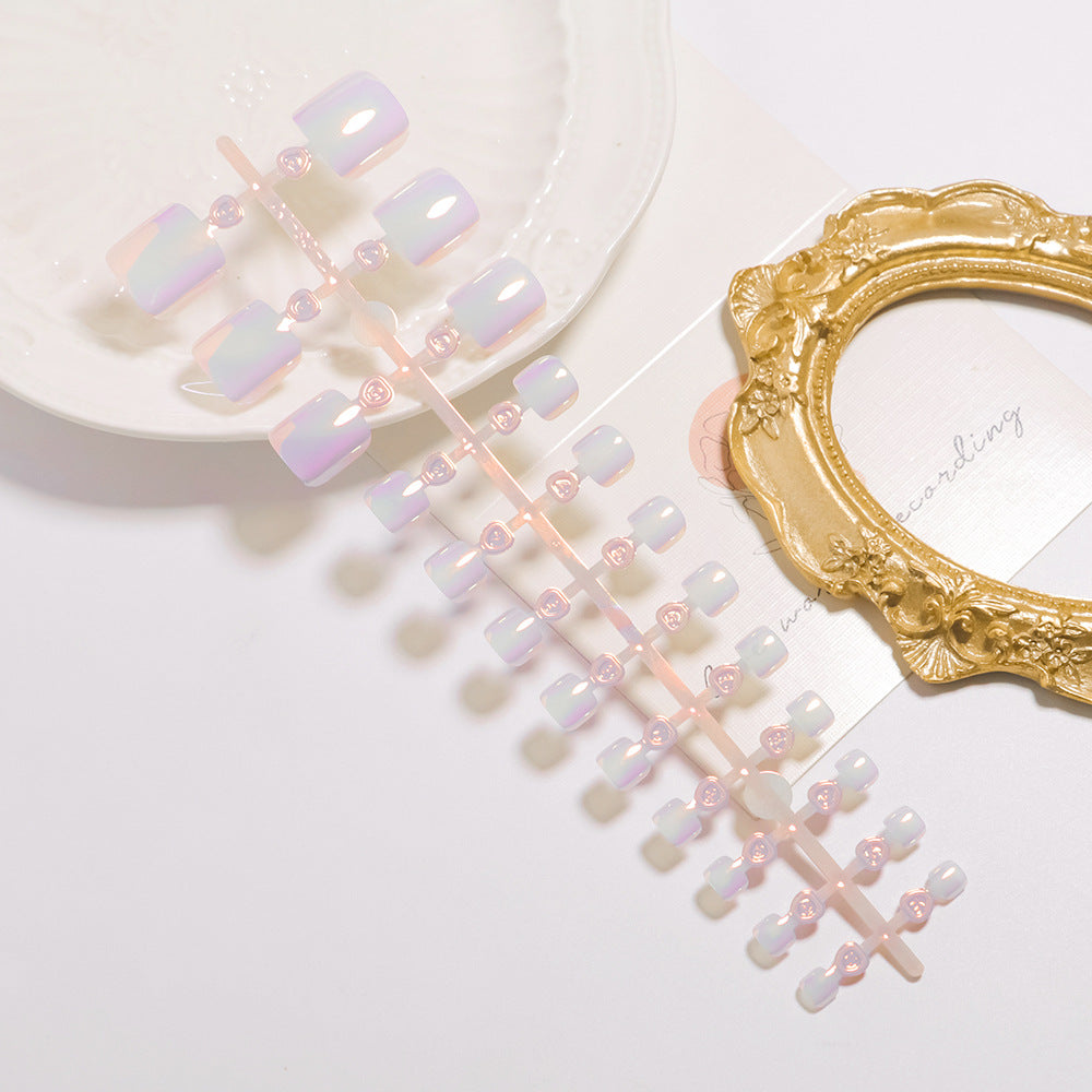 Premium Glänzendes Nagelkunst Pediküre Set Karnz
