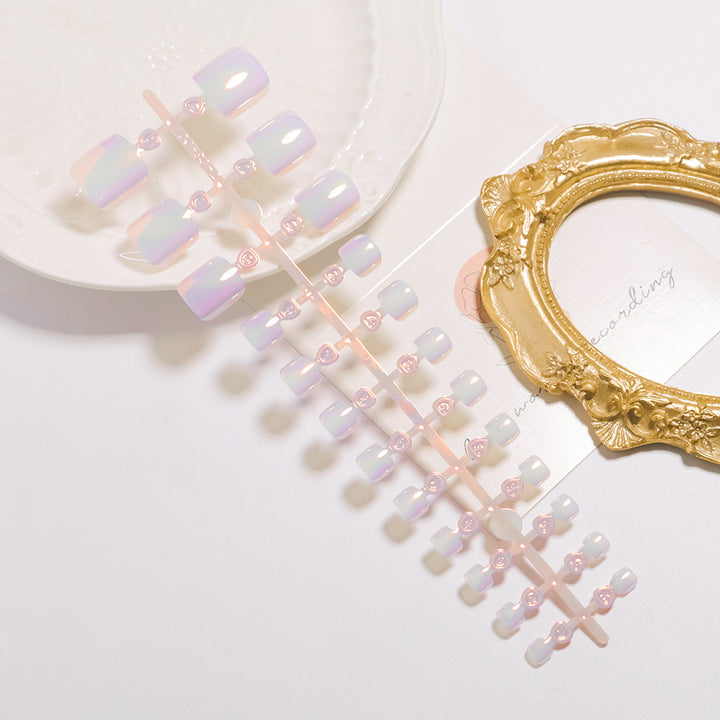 Premium Glänzendes Nagelkunst Pediküre Set Karnz