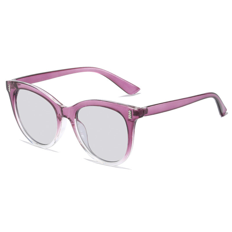 Damen modische Katzenaugen Sonnenbrille mit auffälligem Design Karnz