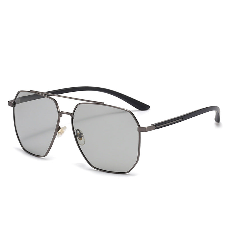 Herren modische Sonnenbrille mit edlem Rahmen und polarisierten Gläsern Karnz