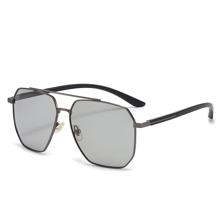 Herren modische Sonnenbrille mit edlem Rahmen und polarisierten Gläsern Karnz