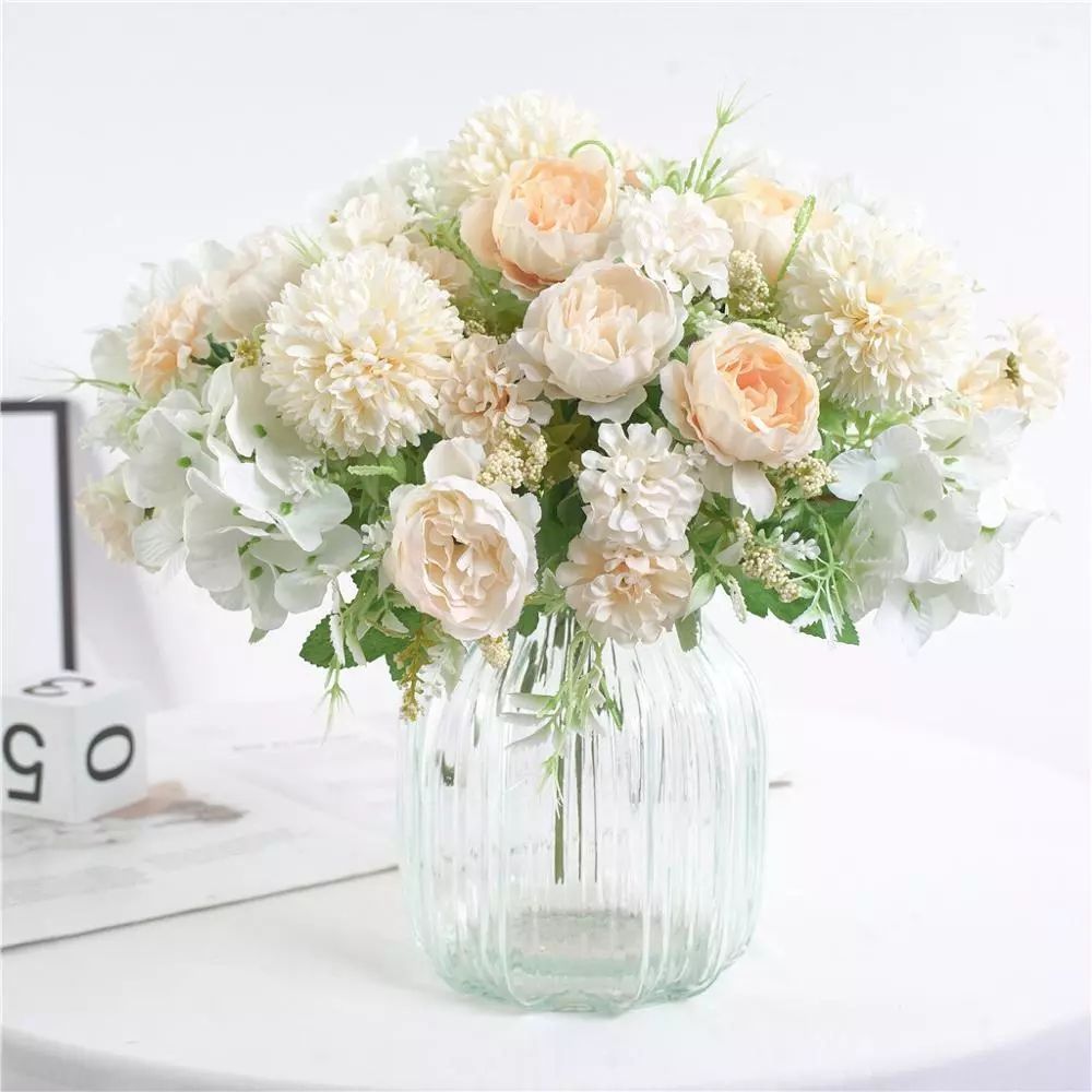 Realistische Künstliche Blumenstrauß Anordnung