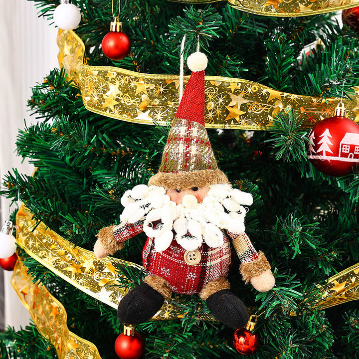Dekorative Weihnachts-Elchfigur Karnz