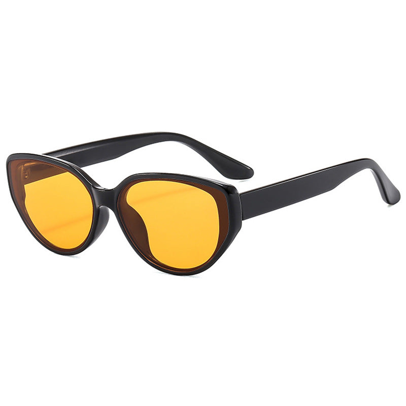 Damen modische Sonnenbrille im eleganten Cat-Eye-Stil Karnz