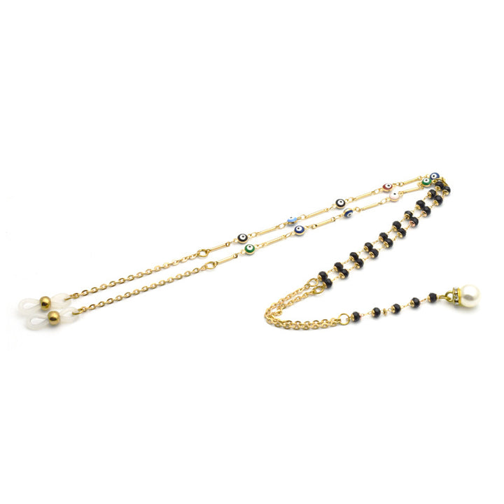 Künstlerische Charm Brille Kette Karnz