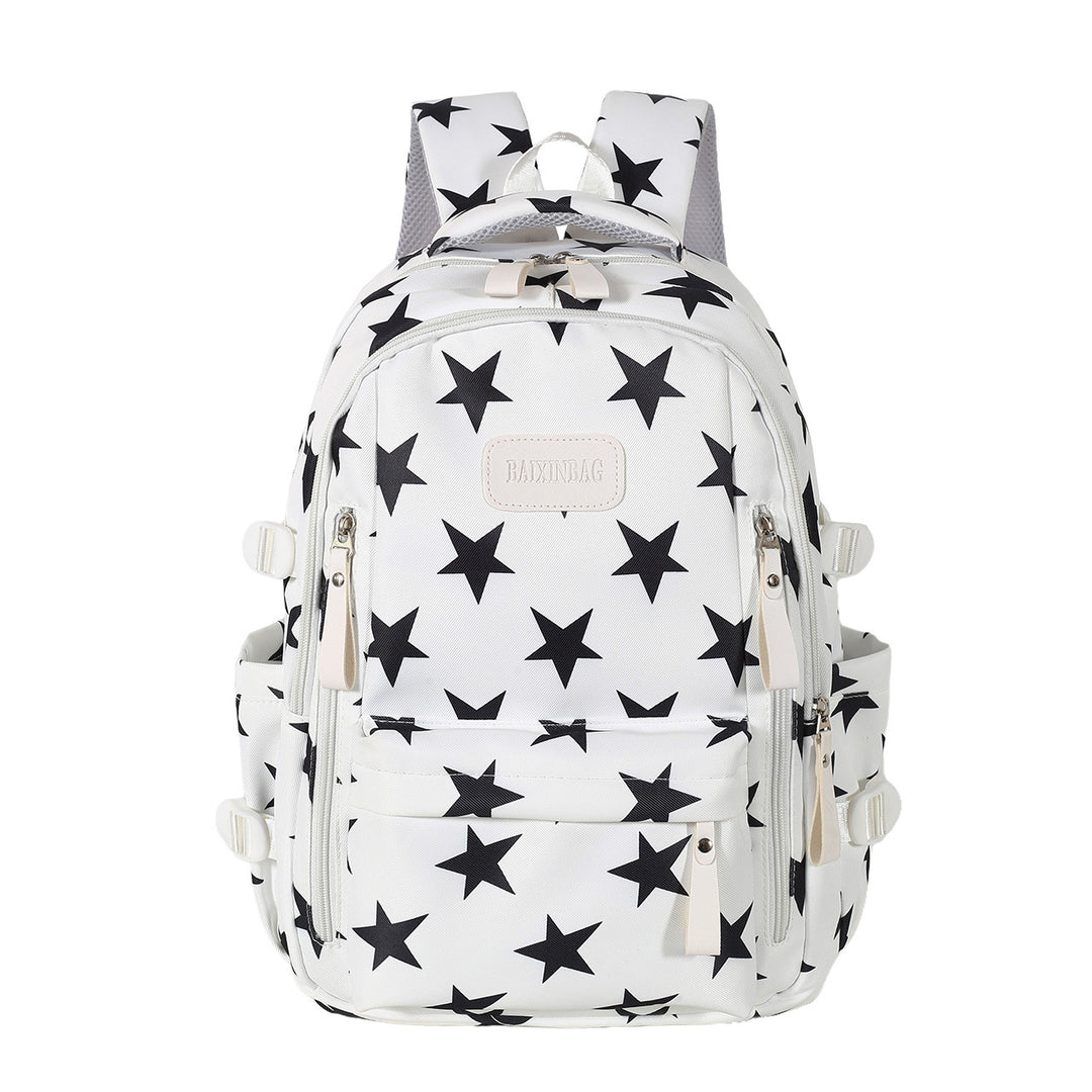 Stylischer Sternenprint-Rucksack