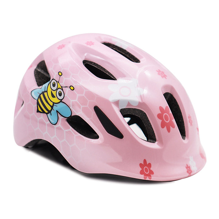 Kinder Fahrradhelm mit Buntem Bienenmotiv Karnz
