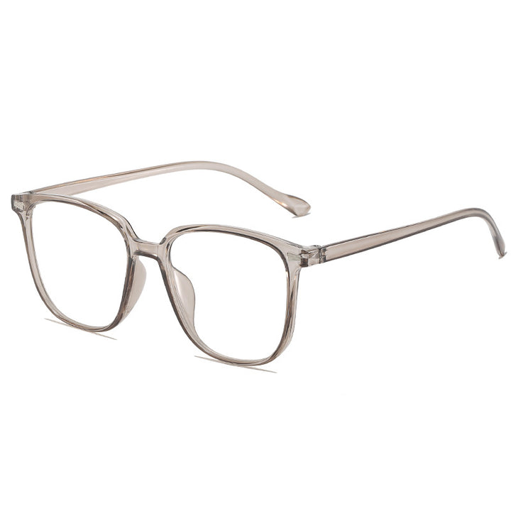 Stilvolle breite Fassung Brille Karnz