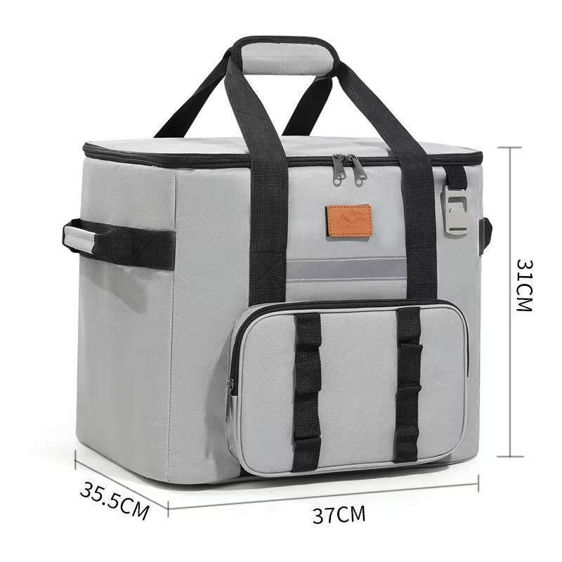 Damen Isolierte Picknickkühltasche mit Seitentasche Karnz