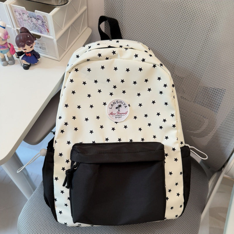 Sternmuster-Schul-Rucksack
