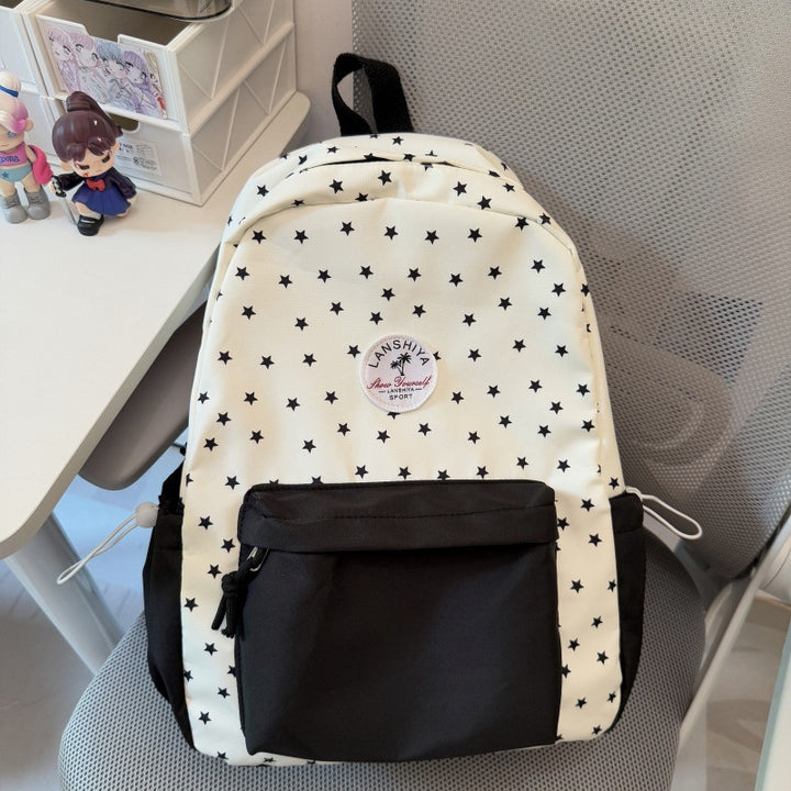 Sternmuster-Schul-Rucksack