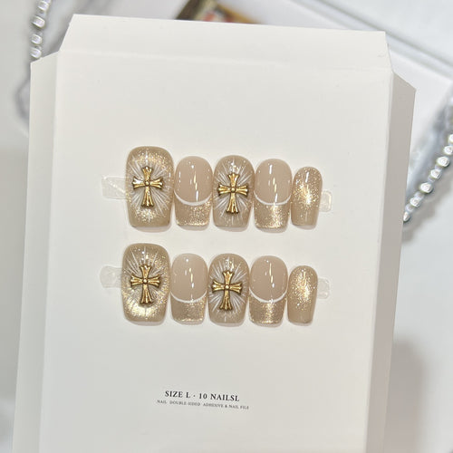Elegantes selbstklebendes Nagelkunstset Karnz