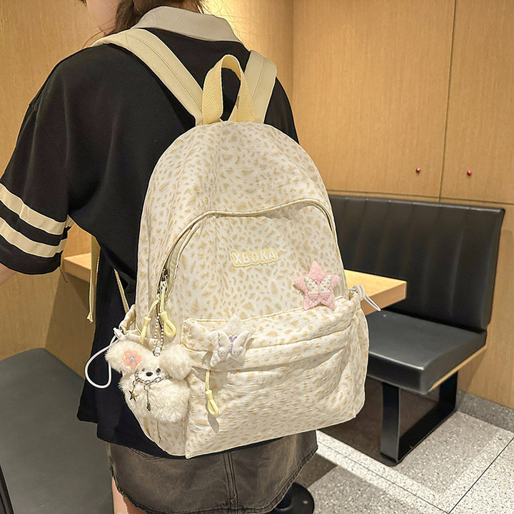 Süßer lässiger bedruckter Rucksack Karnz