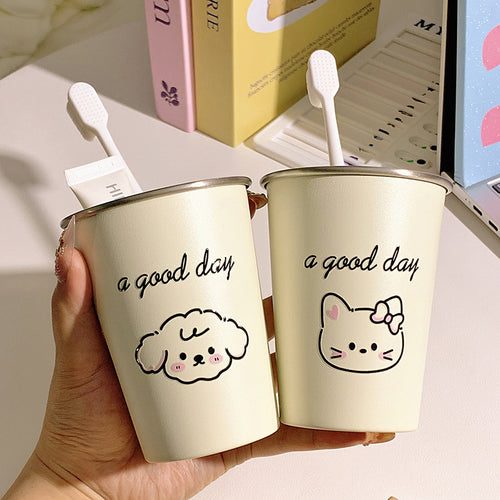 Keramiktasse mit Süßem Tierdesign Karnz
