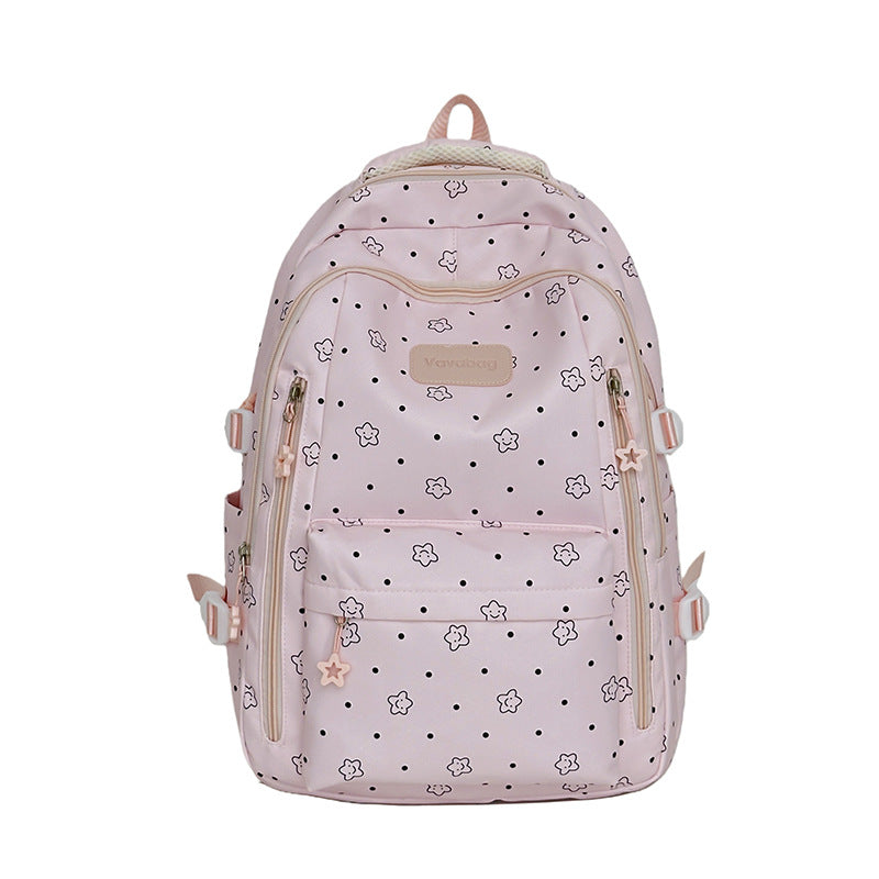 Trendige Floral Print Rucksack Karnz
