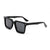 Damen modische Sonnenbrille im markanten Quadratstil Karnz
