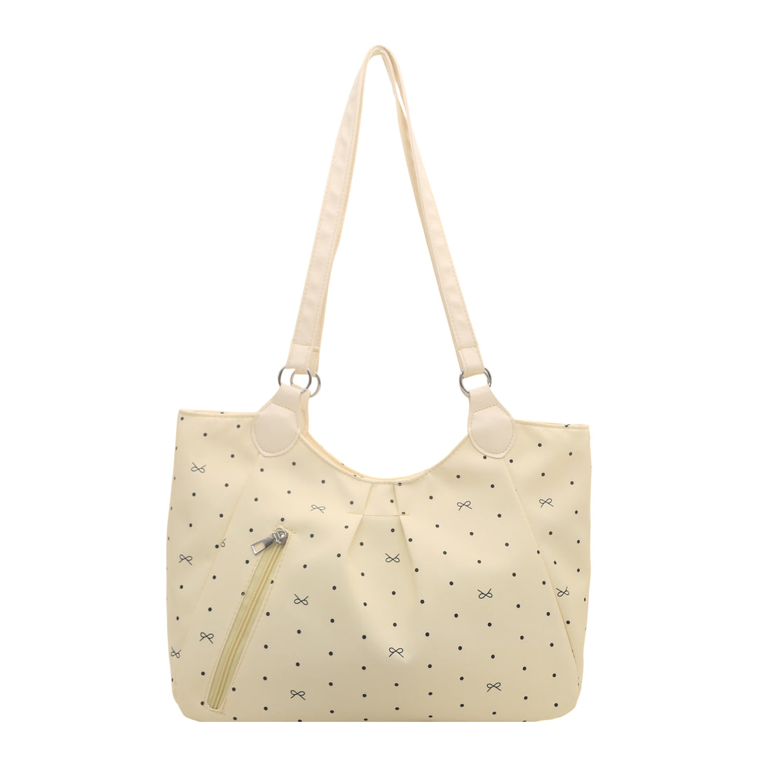 Stilvolle Polka Dot Schulter Tragetasche