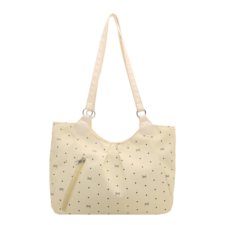 Stilvolle Polka Dot Schulter Tragetasche