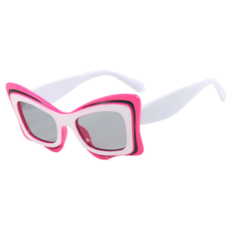 Damen oversized Sonnenbrille im extravaganten Design Karnz