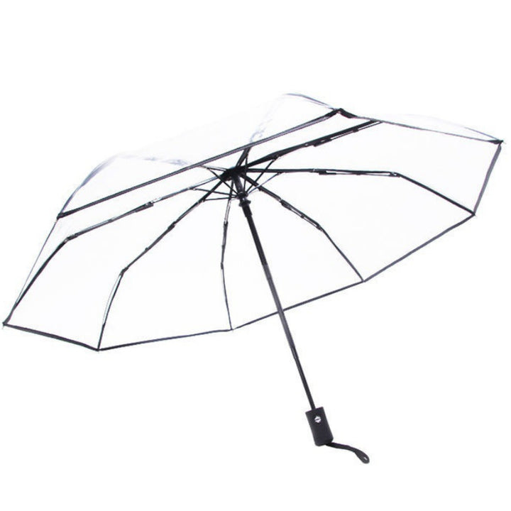Damen durchsichtiger Regenschirm Karnz