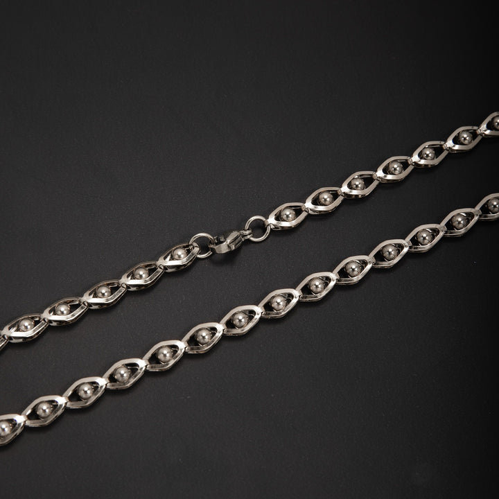 Stylische Kettenhalskette Karnz
