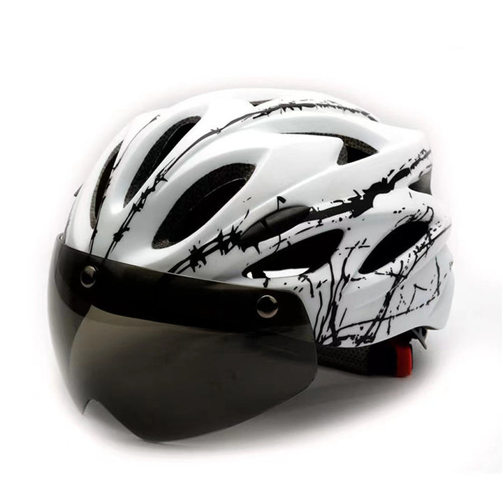 Fahrradhelm mit Integriertem Sonnenvisier und Optimaler Belüftung Karnz