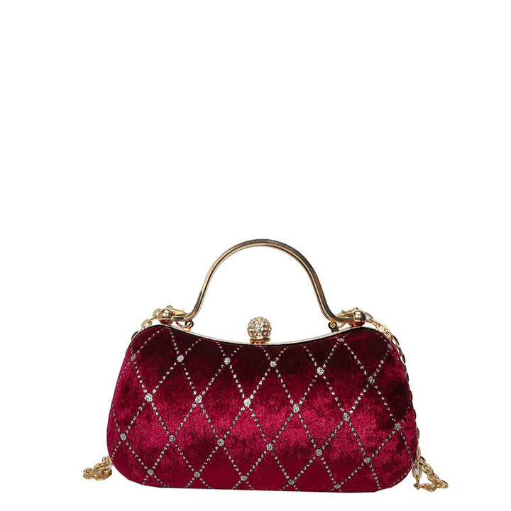 Elegante gesteppt Abendtasche
