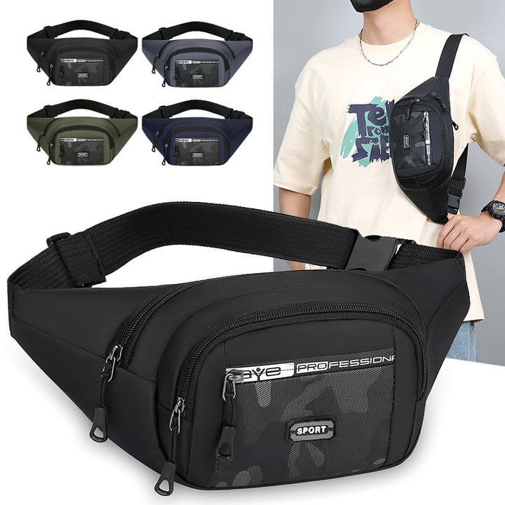 Sportlicher Utility Bauchtasche Karnz