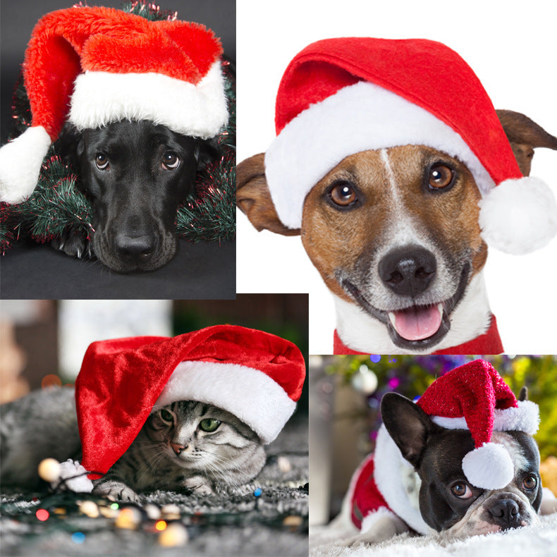 Weihnachtsmütze für Haustiere
