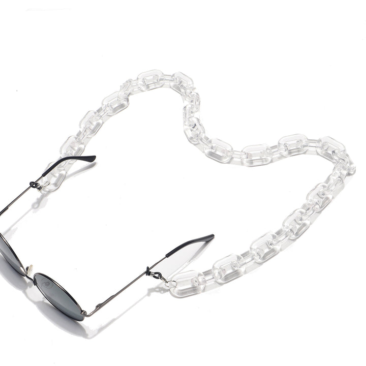 Statement Acryl Brillen Kette Karnz