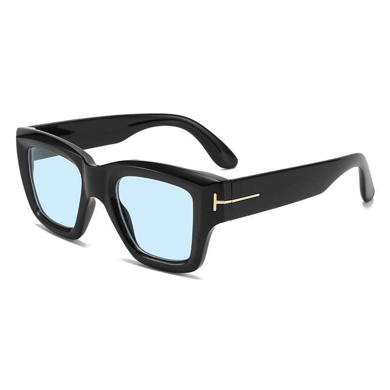 Damen modische quadratische Sonnenbrille mit UV-Schutz und elegantem Design Karnz