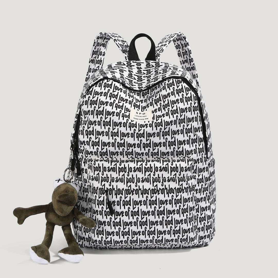 Funky Grafikdruck Rucksack