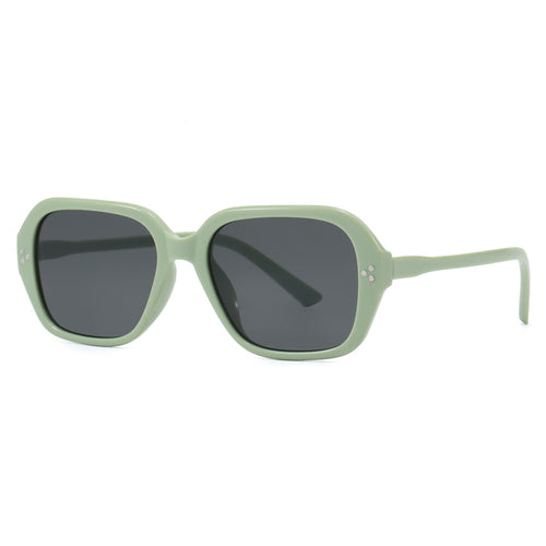 Damen stylische Sonnenbrille im trendigen Geometrie-Design Karnz