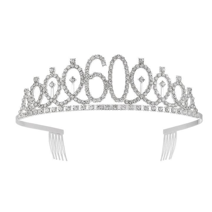 Damen Glitzernde Krone mit Swarovski-Steinen Karnz